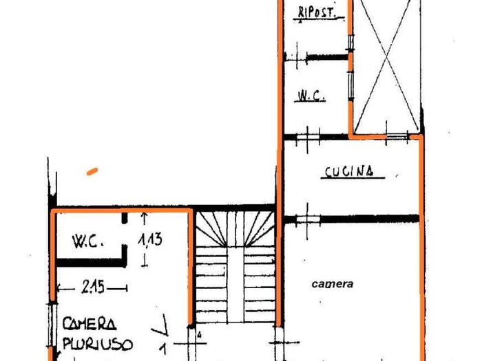 Appartamento bilocale in vendita in Via Rua Muro, Centro Storico, Modena
