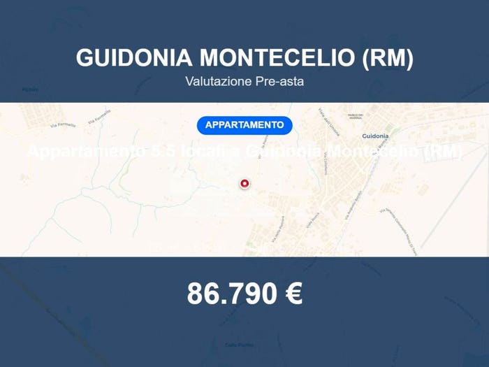 Appartamento trilocale in vendita in Corso Italia, Villalba, Guidonia Montecelio