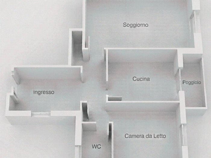 Appartamento bilocale in vendita in Via Bari, San Teodoro, Genova