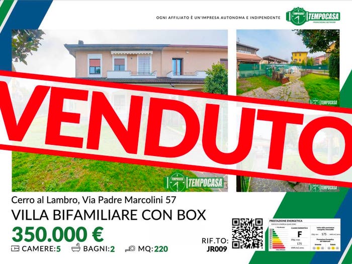Casa con 6 locali in vendita in Viale Padre Marcolini, Centro, Cerro al Lambro