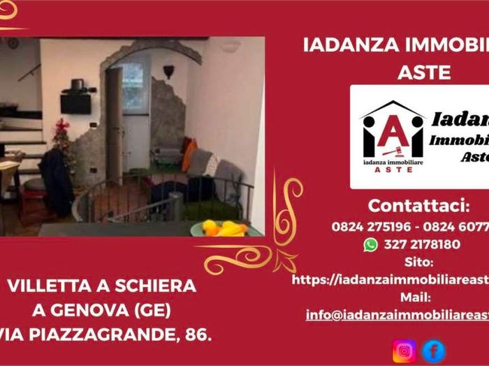 Casa quadrilocale in vendita in Via piazzagrande, Vesima Crevari, Genova