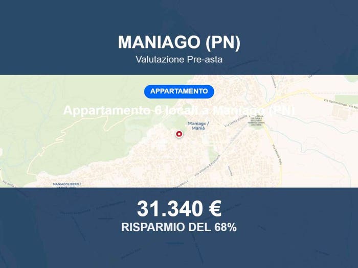 Appartamento con 6 locali in vendita in Via San Carlo, Centro, Maniago