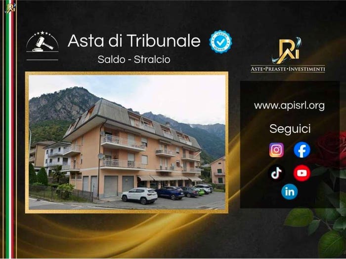 Appartamento con 5 locali in vendita in Via A Volta, Centro, Chiavenna