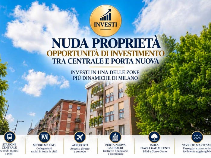 Appartamento trilocale in vendita in Via Ercole Oldofredi, Isola, Milano