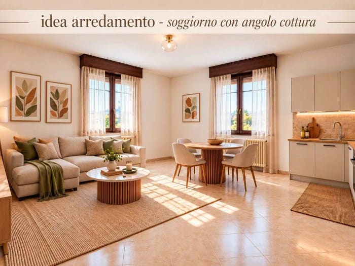 Appartamento quadrilocale in vendita in VIA FELICE CAVALLOTTI, Centro, Conselice