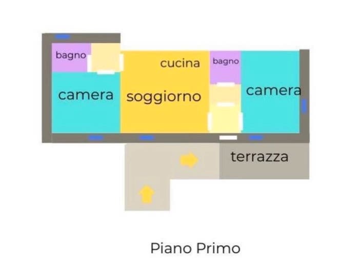Appartamento con 6 locali in vendita in Via Montanara, Cecina Centro, Cecina