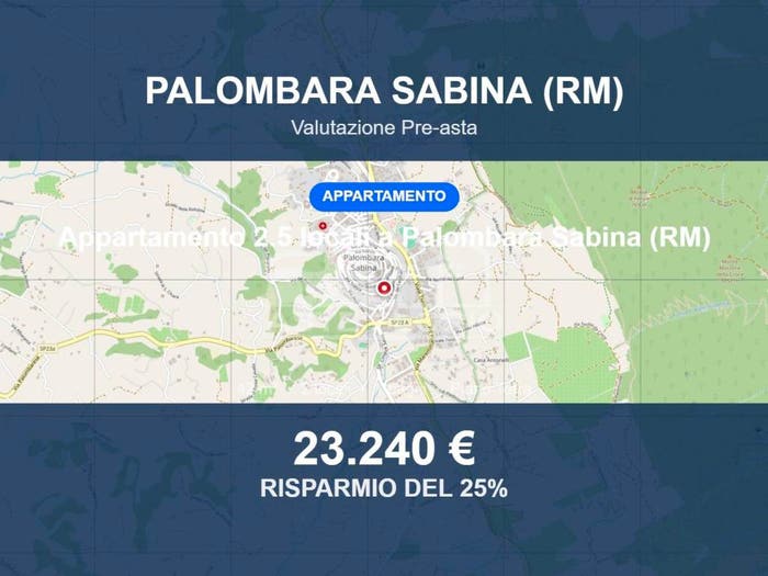 Appartamento bilocale in vendita in Via Fiume, Centro, Palombara Sabina