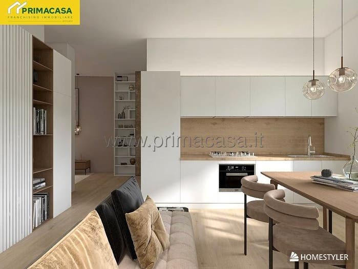 Appartamento bilocale in vendita in Via Francesco Petrarca, Centro Storico, Carpi