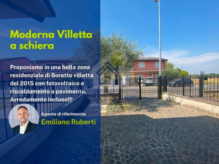 Casa quadrilocale in vendita in via pacchiarini, Centro, Boretto