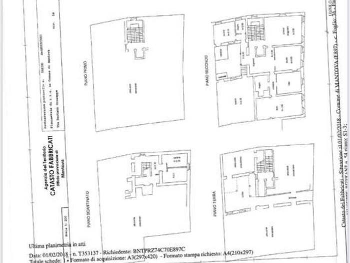 Appartamento con 6 locali in vendita in Centro, Mantova