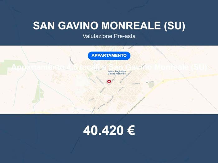 Appartamento quadrilocale in vendita in Via Vittorio Emanuele III, San Gavino Monreale