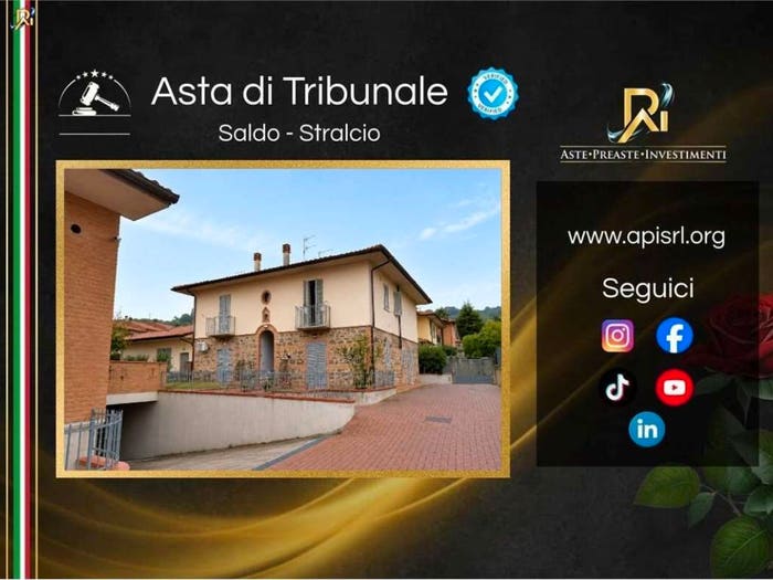 Appartamento bilocale in vendita in Via del Calcione G, Santa Maria, Lucignano