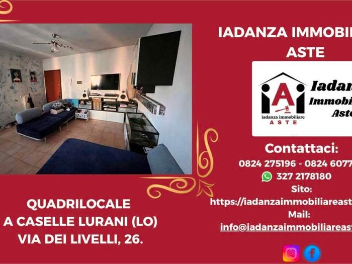 Appartamento con 5 locali in vendita in Via dei Livelli, Centro, Caselle Lurani