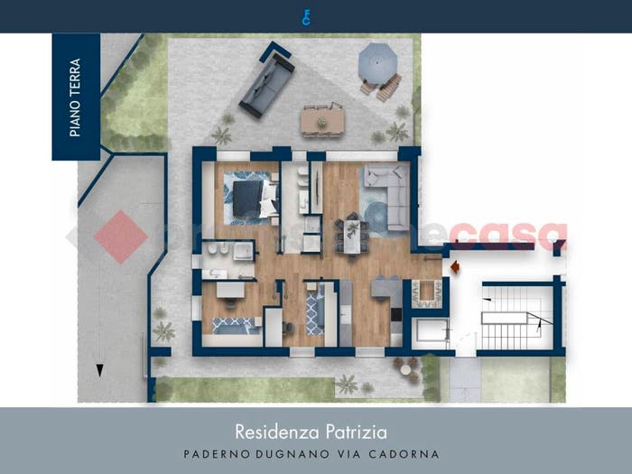 Appartamento quadrilocale in vendita in Via Cadorna, Semicentro, Paderno Dugnano
