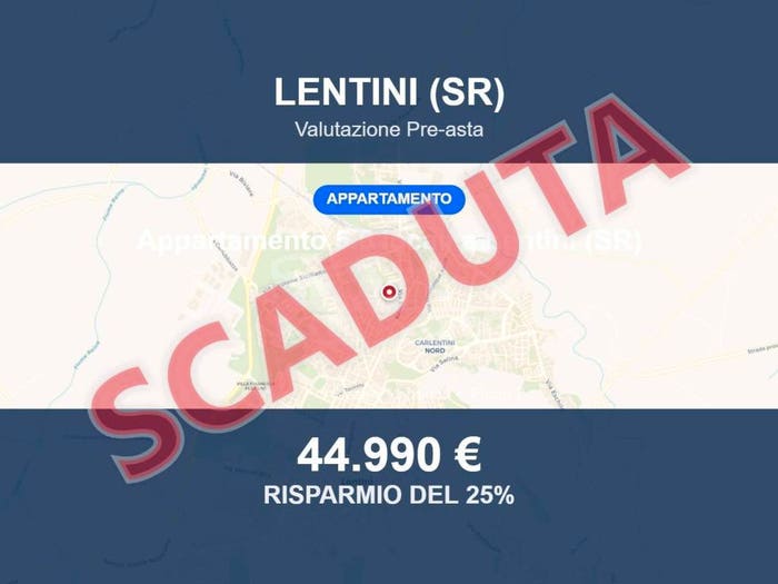 Appartamento trilocale in vendita in Via Etnea, Lentini
