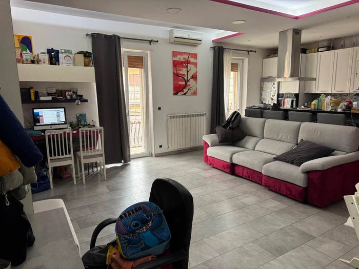 Appartamento trilocale in vendita in Via Valguarnera Caropepe, Borghesiana, Roma