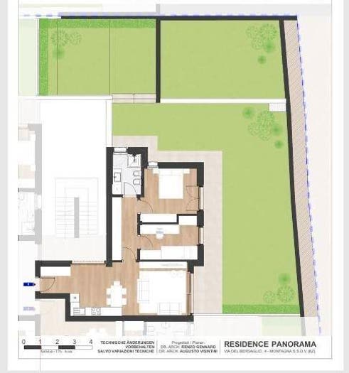 Appartamento trilocale in vendita in schießstandstr, Centro, Montagna