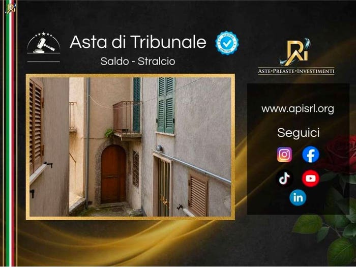 Appartamento trilocale in vendita in Via Giuseppe Garibaldi, Centro, Patrica