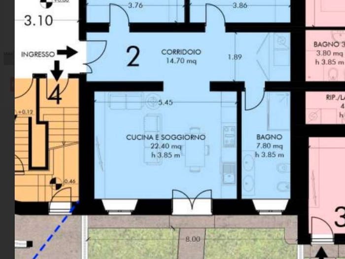 Appartamento quadrilocale in vendita in Via San Francesco, San Francesco, Pisa