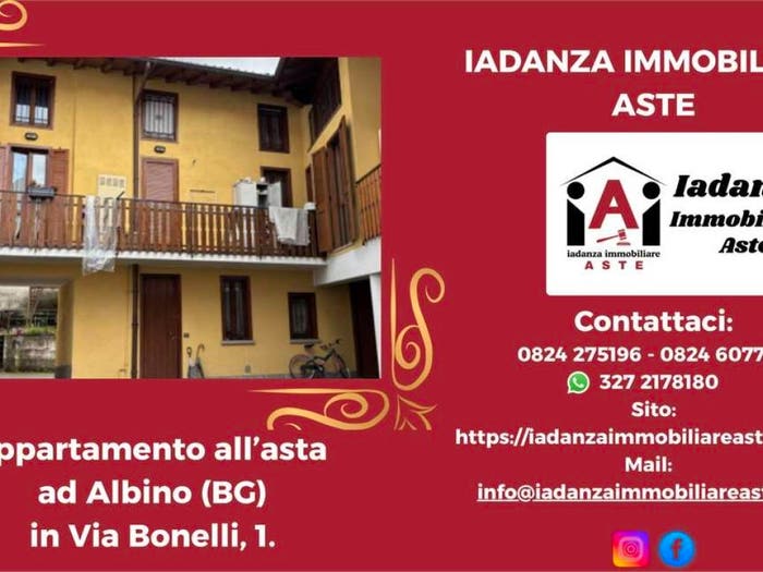 Appartamento con 6 locali in vendita in Via bonelli albino bg italia, Centro, Albino