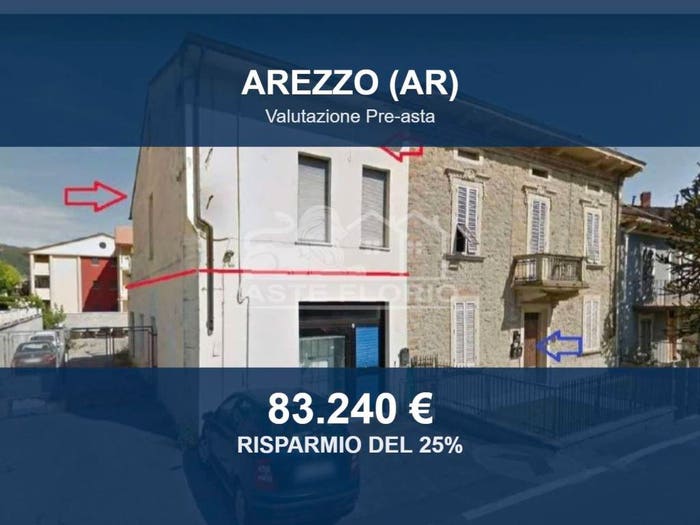 Appartamento trilocale in vendita in Via Tommaso Perelli, Prima Periferia, Arezzo
