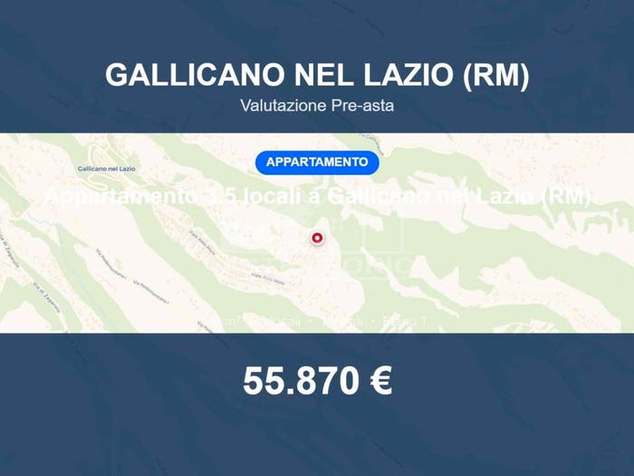 Appartamento bilocale in vendita in Via delle Nazioni Unite IV Traversa, Centro, Gallicano nel Lazio