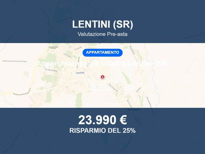 Appartamento trilocale in vendita in Via Cirene A, Lentini