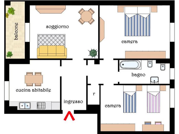 Appartamento trilocale in vendita in Via Vincenzo Toffetti, Bologna Sulmona, Milano
