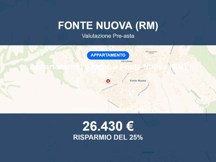 Appartamento trilocale in vendita in Via Luigi Pirandello, Tor Lupara, Fonte Nuova