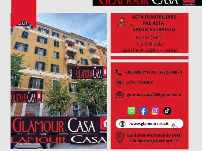 Appartamento trilocale in vendita in Via Collazia, San Giovanni, Roma