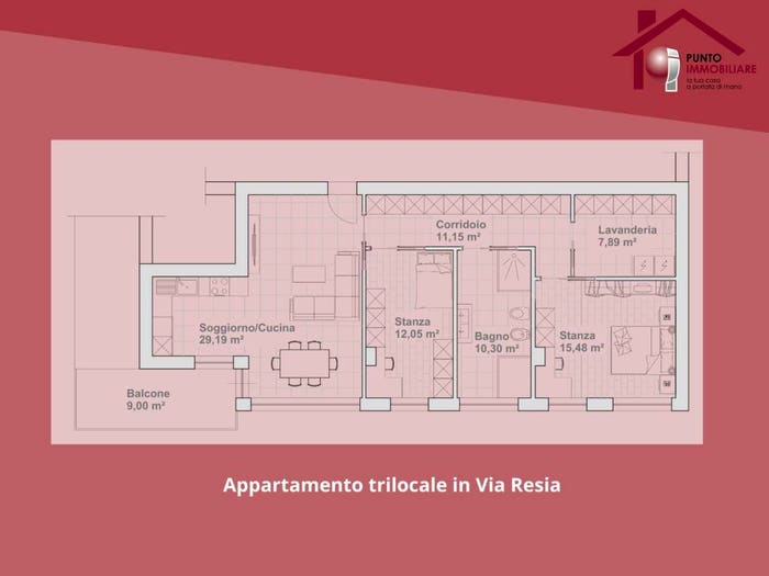 Appartamento quadrilocale in vendita in Via Resia, Don Bosco Firmiano, Bolzano