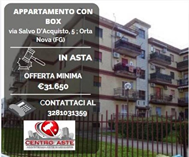 Appartamento con 6 locali in vendita in Via Salvo D'Acquisto Orta Nova FG Italia, Orta Nova