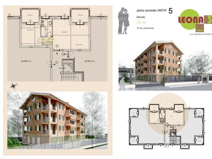 Appartamento bilocale in vendita in Strada Leona, Borgo Alto, Pavia