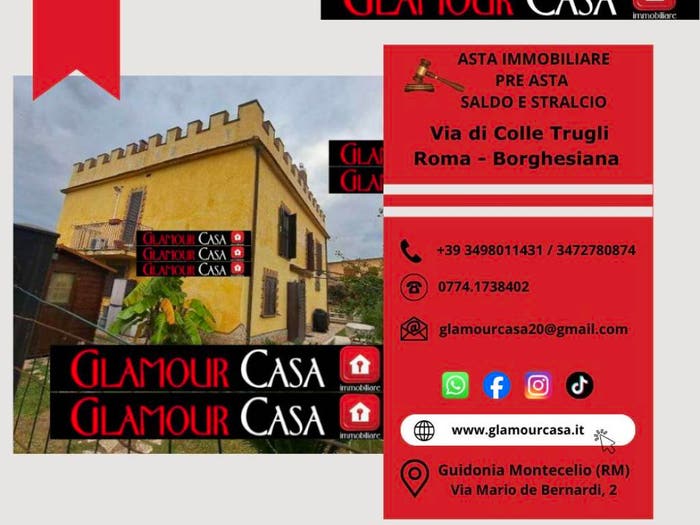 Appartamento trilocale in vendita in Via di Colle Trugli, Finocchio, Roma