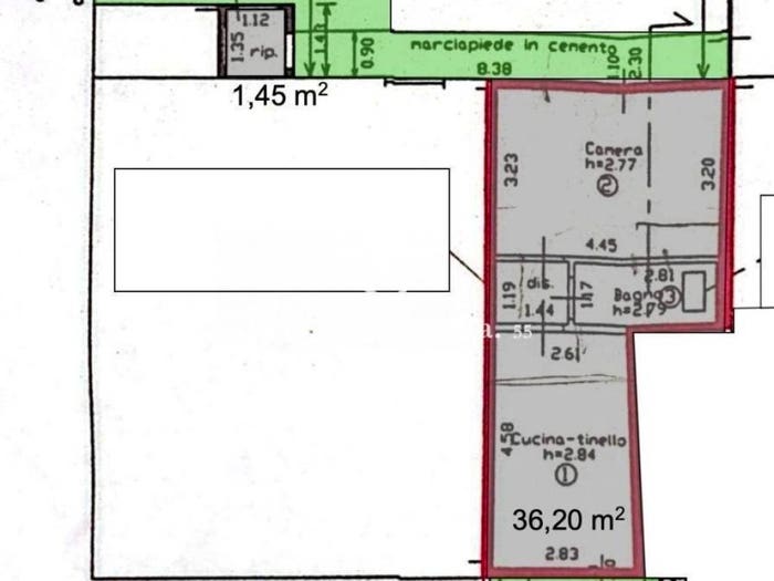 Casa bilocale in vendita in Via Flli Cervi, Centro, Forte dei Marmi