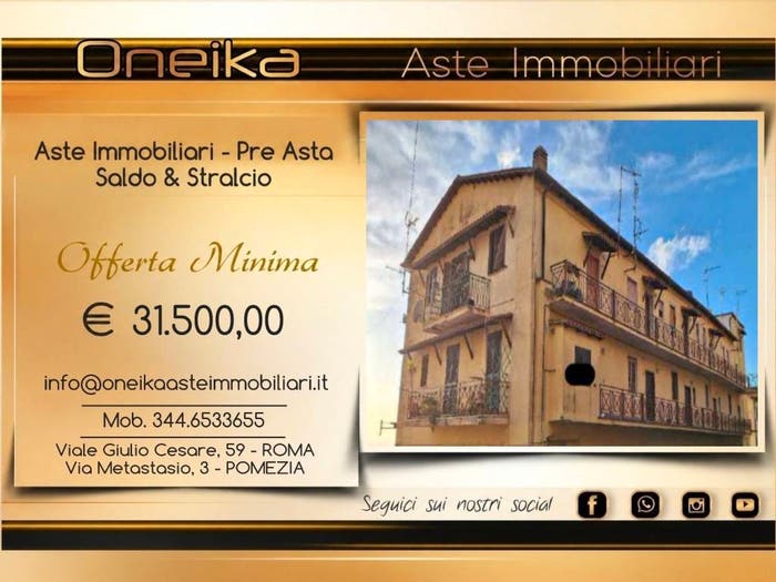 Appartamento bilocale in vendita in Via Strada Nuova, Centro, Ariccia