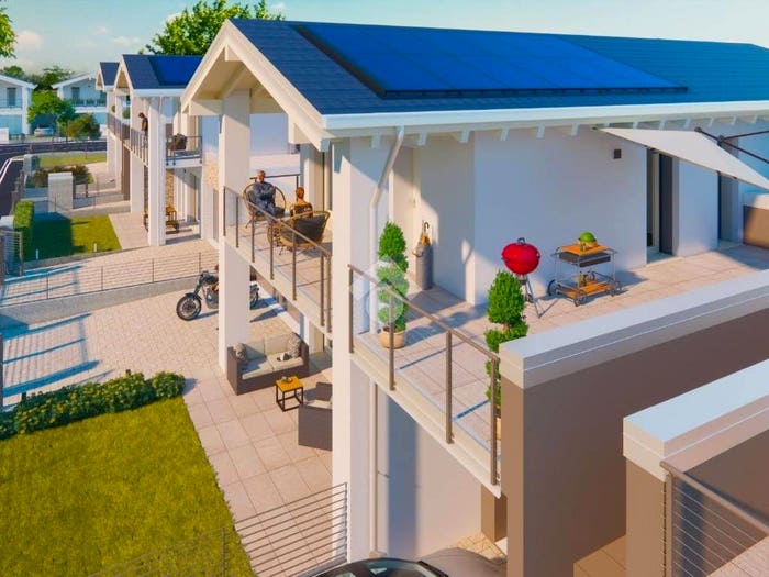 Appartamento quadrilocale in vendita in Via Maria Montessori, Borgosatollo
