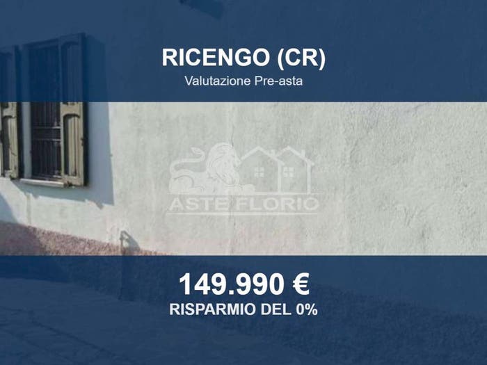 Casa quadrilocale in vendita in Via Cav Uff Agostino Ghisetti Giavarina Ghisetti Giavarina, Centro, Ricengo