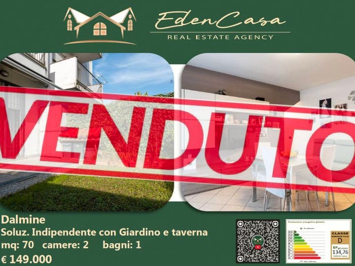 Appartamento bilocale in vendita in Via Pinosa, Brembo Mariano, Dalmine