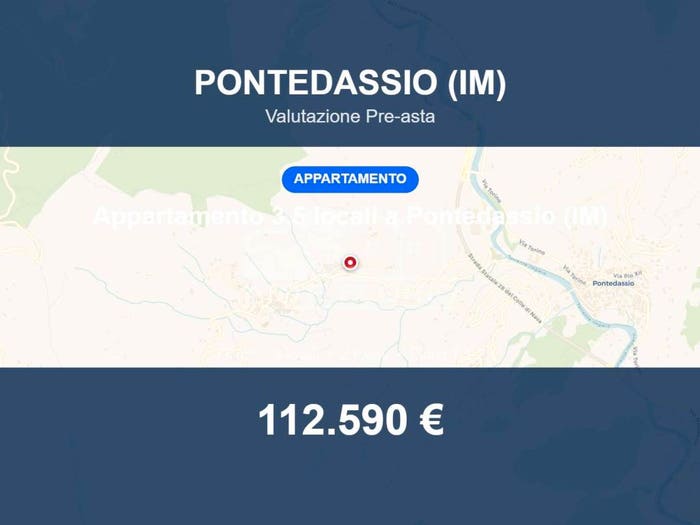 Appartamento trilocale in vendita in Via E De Amicis, Villa Guardia Villa Viani, Pontedassio
