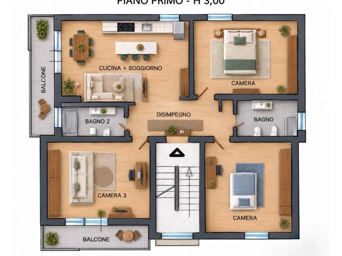 Appartamento con 5 locali in vendita in Via Domenico Biancolelli, Borgo Panigale, Bologna