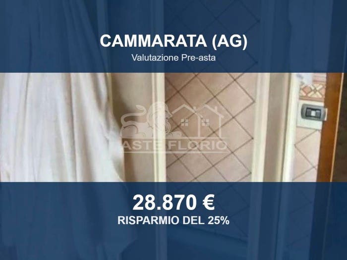 Appartamento trilocale in vendita in Via Campania, Cammarata