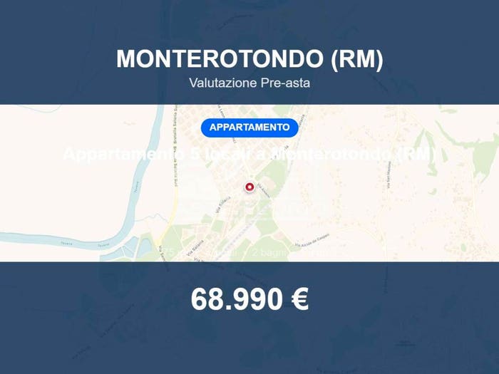 Appartamento trilocale in vendita in Via Salaria, Monterotondo Scalo, Monterotondo