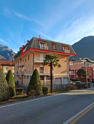 Appartamento quadrilocale in vendita in Centro, Chiavenna