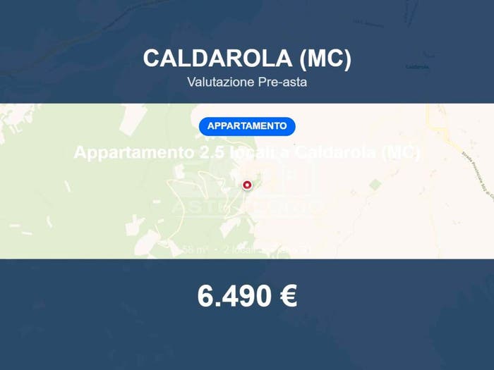 Appartamento bilocale in vendita in null Località Castiglione Croce, Centro, Caldarola