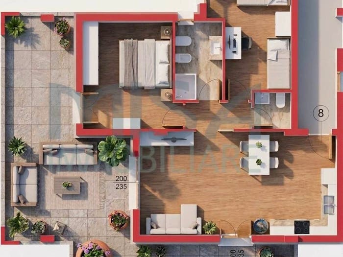 Appartamento trilocale in vendita in Vivere Verde Borgo Pace Stadio Ospedale, Senigallia