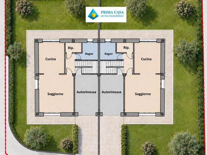 Casa quadrilocale in vendita in I Vaccari, Piacenza