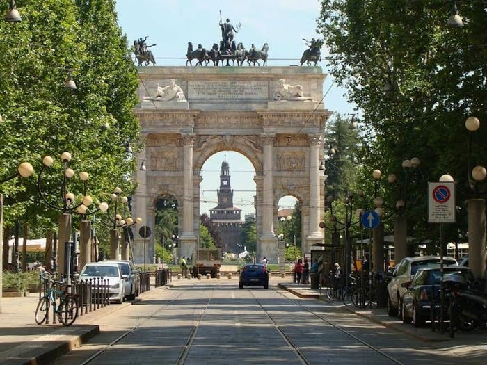 Appartamento trilocale in vendita in Corso Sempione, Sempione, Milano