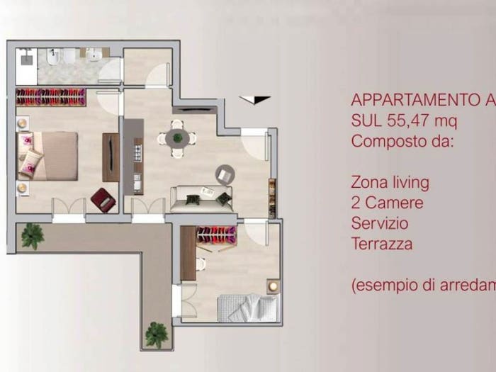 Appartamento trilocale in vendita in Viale Eleonora Duse, Coverciano, Firenze