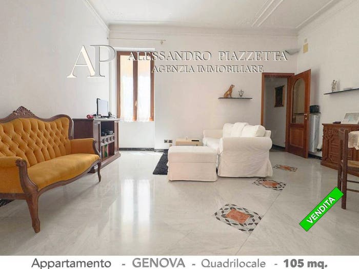 Appartamento con 5 locali in vendita in Via Antonio Cantore, Sampierdarena, Genova